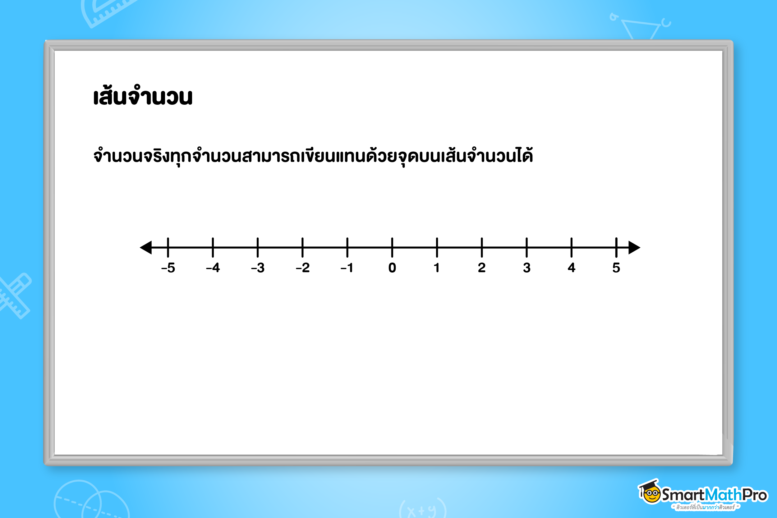 เส้นจำนวน เซต ม.4