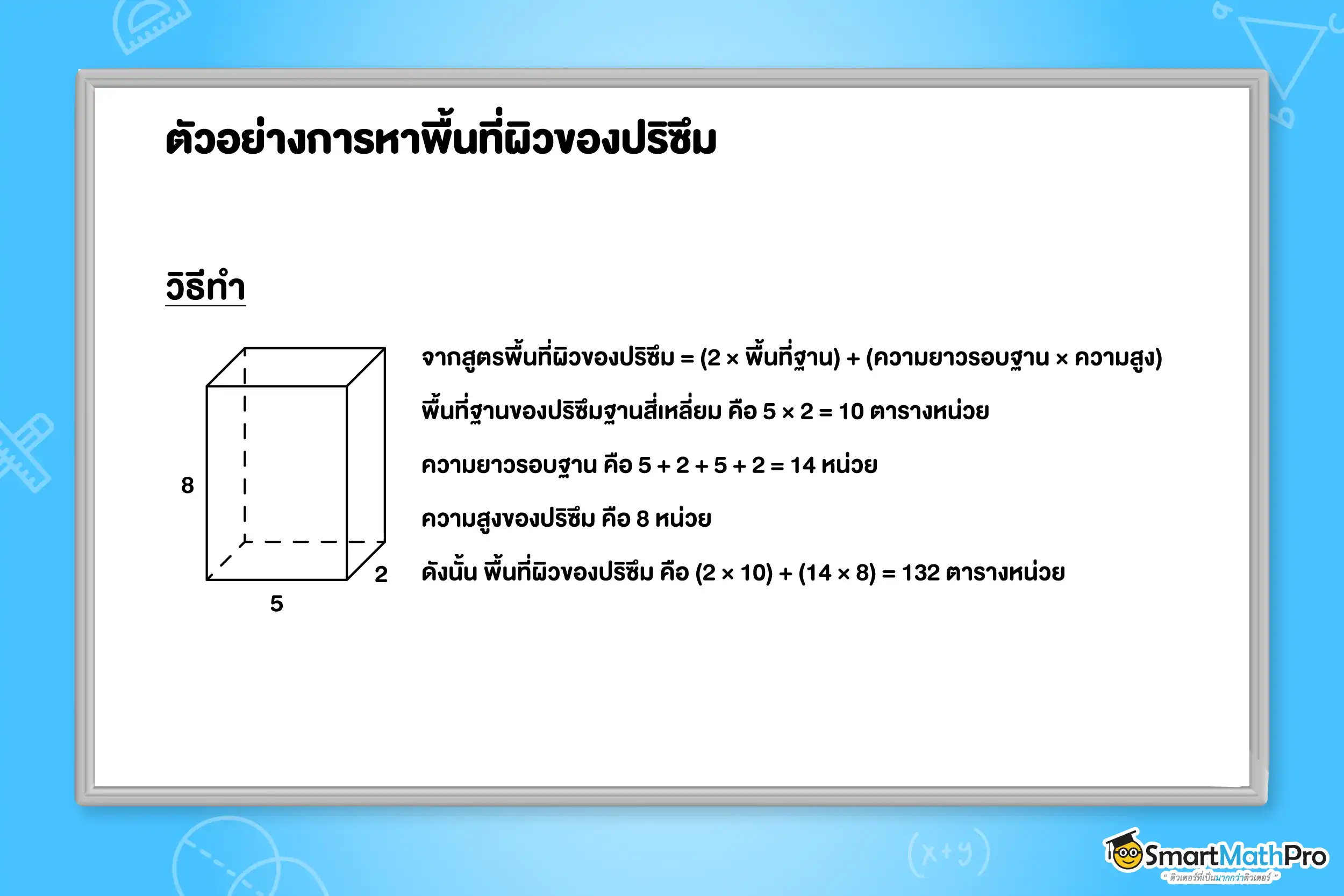 ปริซึมและทรงกระบอก ม.2