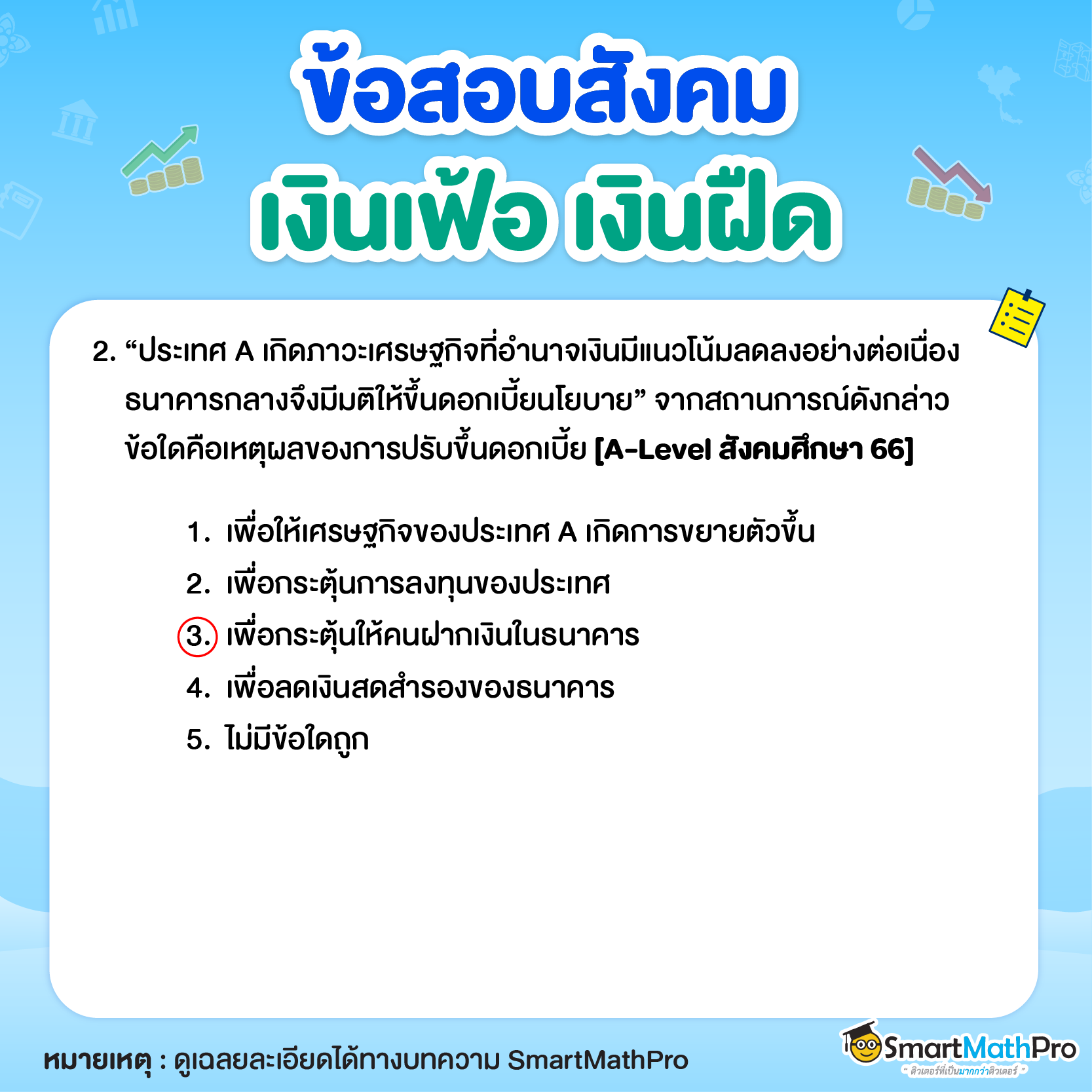 แบบฝึกหัดเงินเฟ้อ เงินฝืด 2